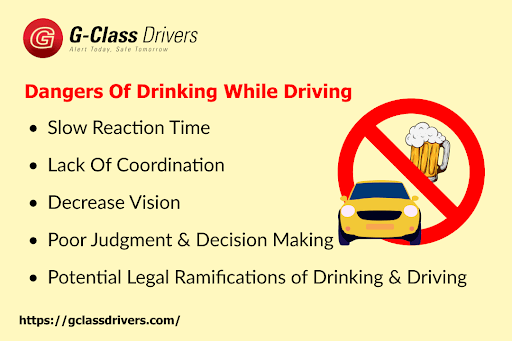 Dangers of Drinking While Driving