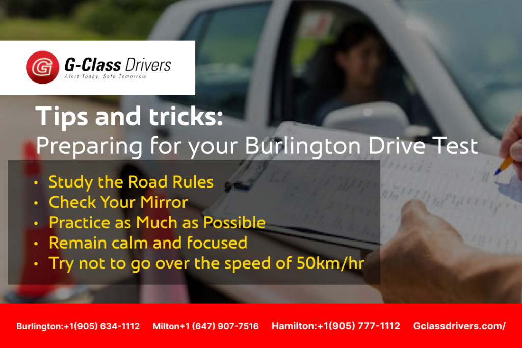 Burlington drive test