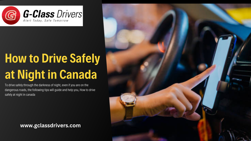 How to Drive Safely at Night in Canada
