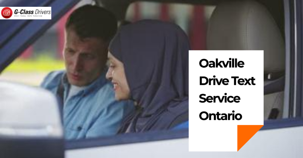 Oakville Drive Text service
