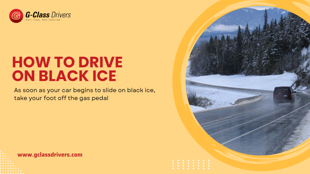 How to drive on black ice