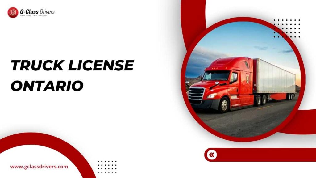 Truck License Ontario