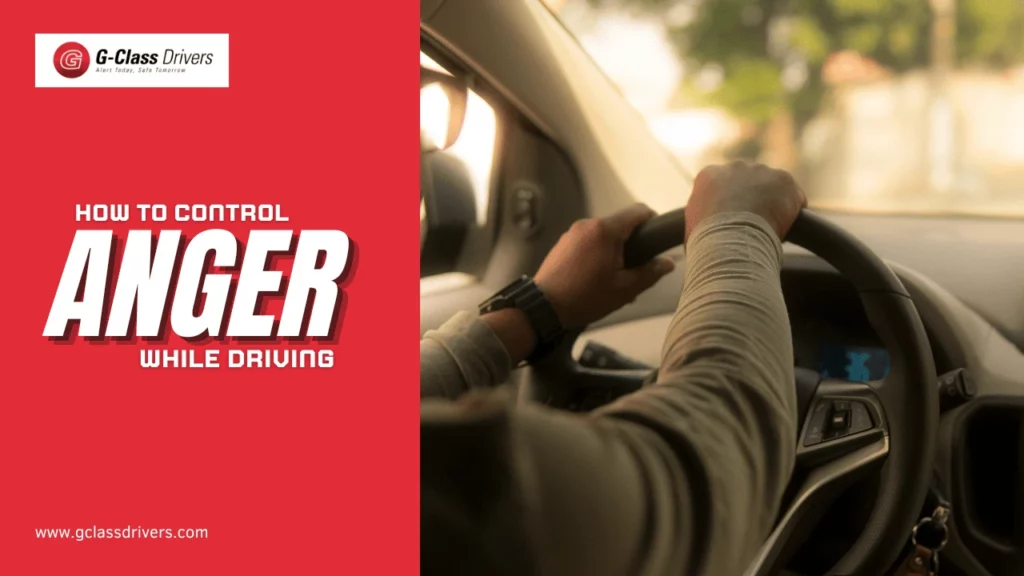 control anger while driving