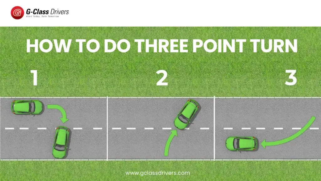 How to do three point turn