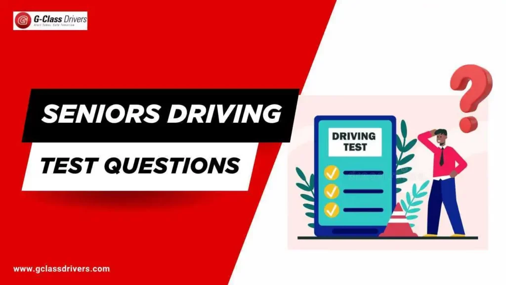 Seniors Driving Test Questions
