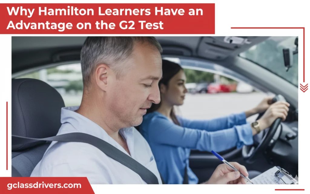 Why Hamilton Learners Have an Advantage on the G2 Test