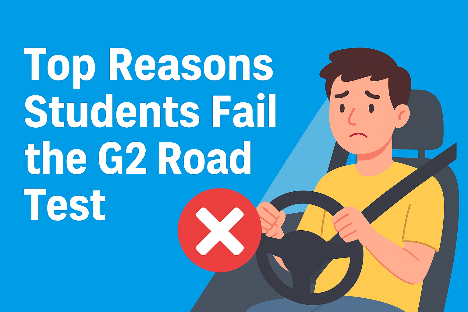 Top Reasons Students Fail the G2 Road Test and How to Avoid Them