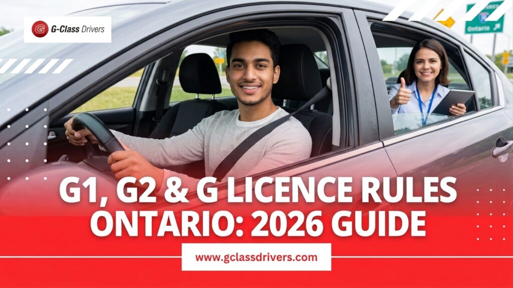 G1, G2 & G Licence Rules Ontario