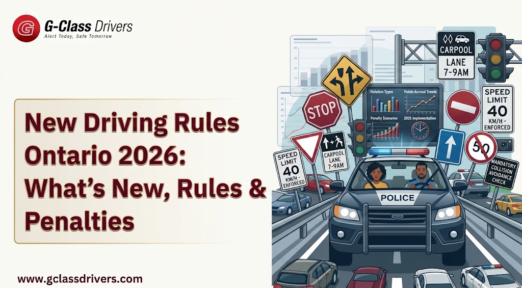 New Driving Rules Ontario 2026: What’s New, The Rules & Penalties.